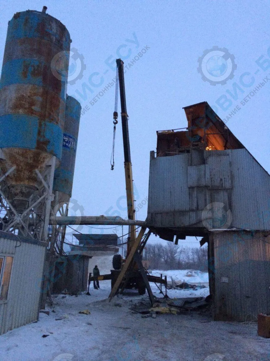Модернизация скипового БСУ Elba Betoncenter EBCD 60 — фото 1