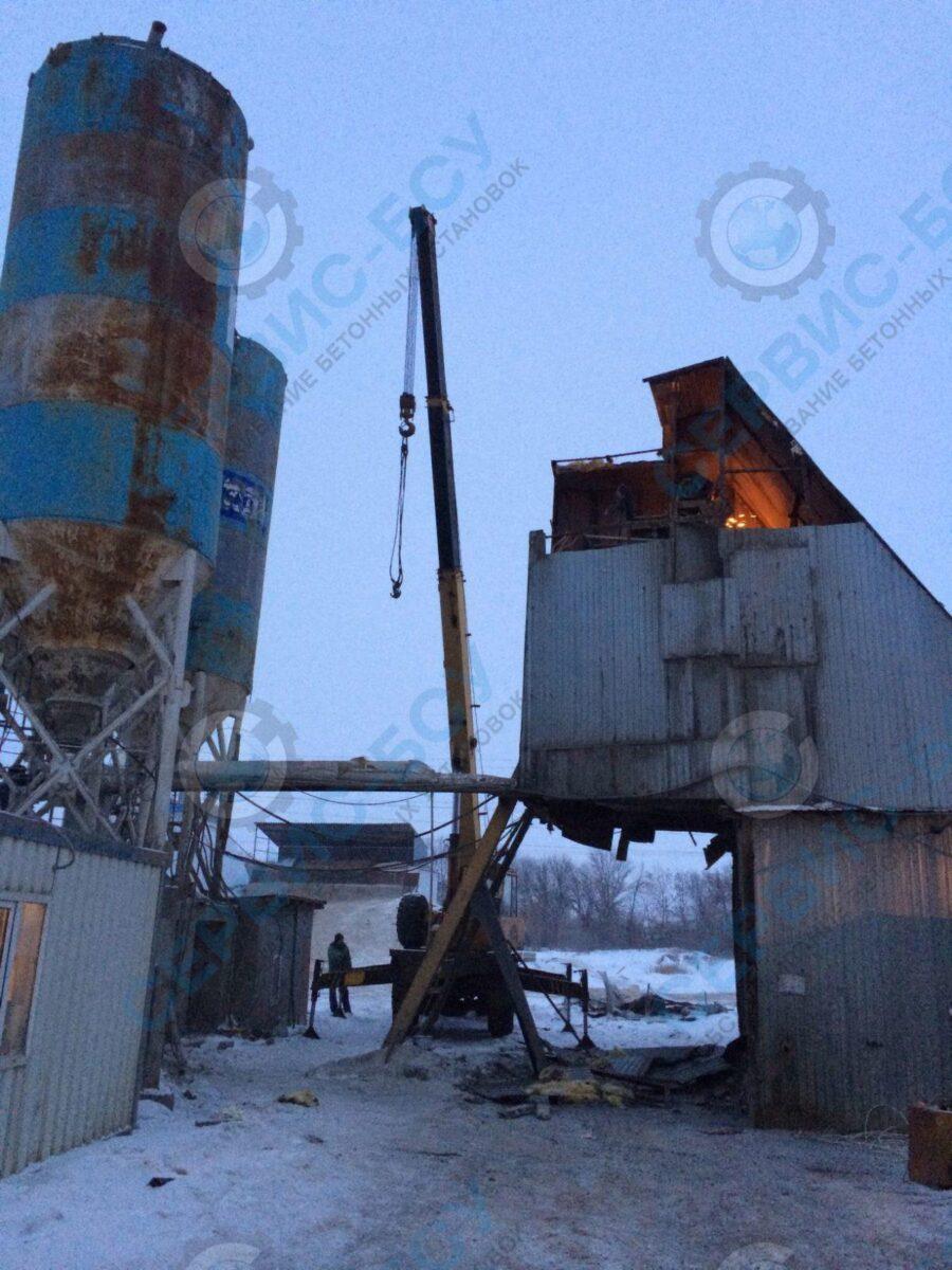 Модернизация скипового БСУ Elba Betoncenter EBCD 60 — фото 1