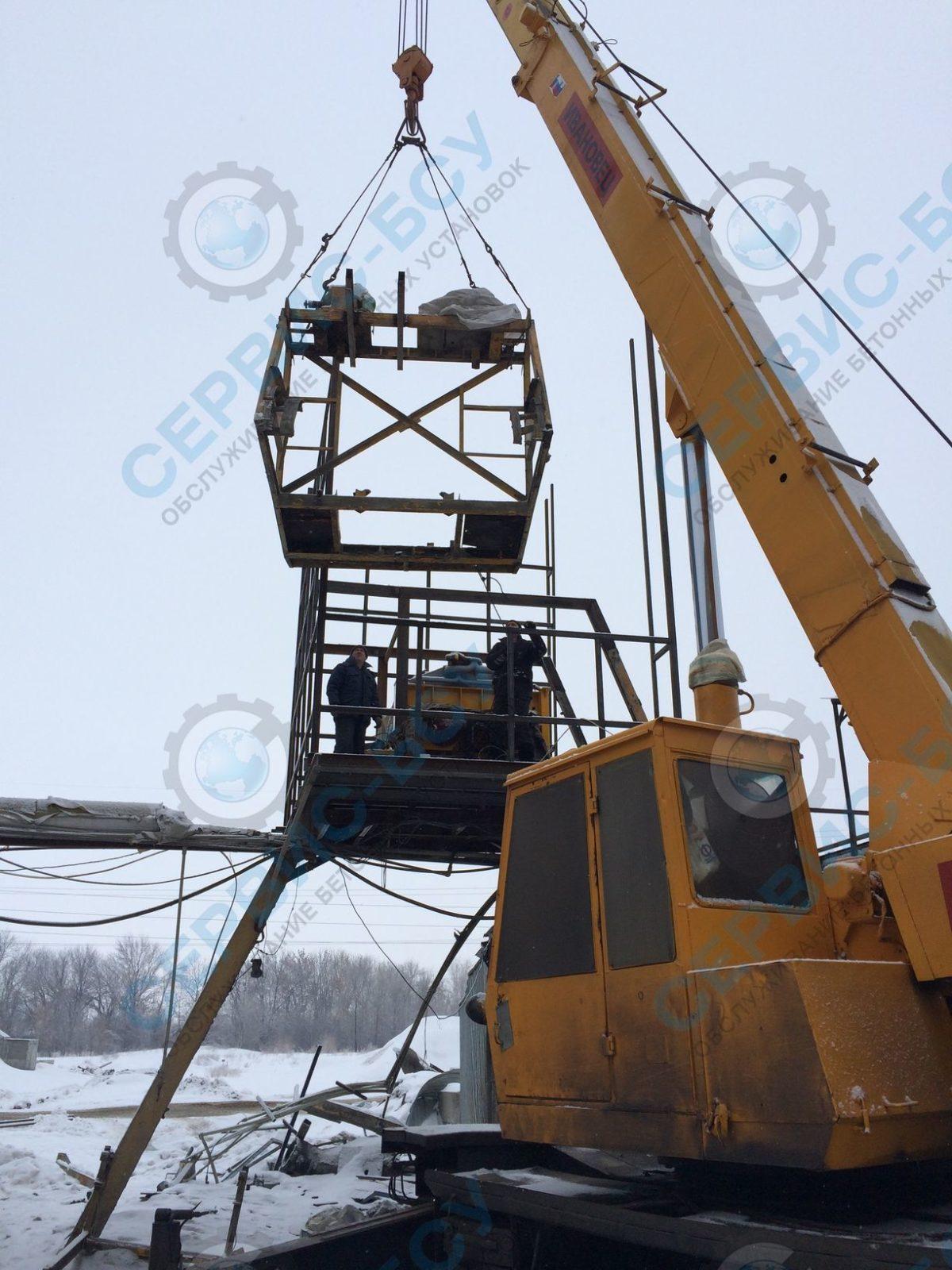 Модернизация скипового БСУ Elba Betoncenter EBCD 60 — фото 10