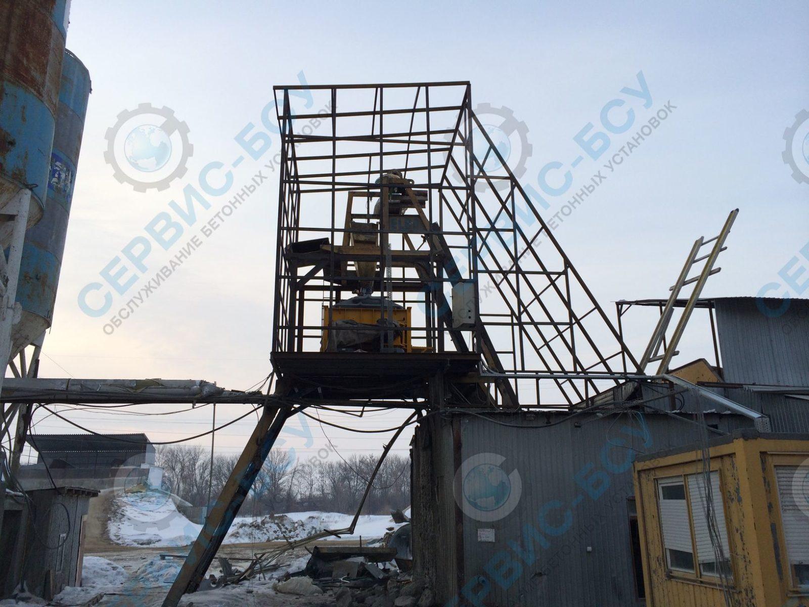 Модернизация скипового БСУ Elba Betoncenter EBCD 60 — фото 7