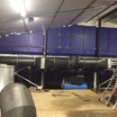 Монтаж обогрева инертного материала